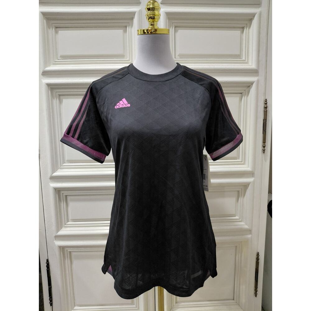 Adidas Active wear heat ready womens medium top black and pink NWT